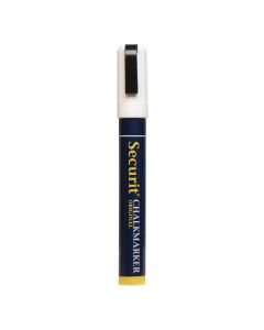 Marqueur Craie Effaçable pour Ardoise Securit 6 mm Blanc - Securit