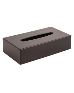 Boîte à Mouchoirs Rectangulaire Noire - Bolero
