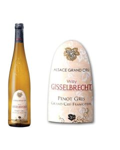 Vin blanc d'Alsace Grand Cru Gisselbrecht 2018 Pinot Gris Frankstein - 75 cl