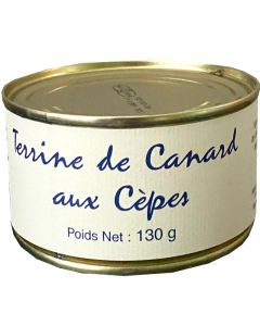 Terrine de Canard aux cèpes