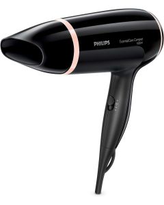 Sèche cheveux avec fonction thermoProtect 1800W noir rose