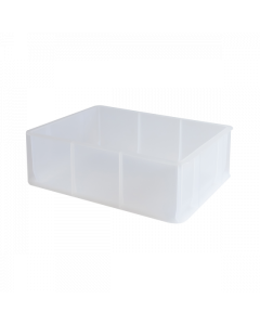 Demi bac à pâtons 400 x 300  - Transparent 12 L Gilac