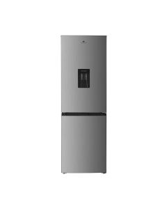 Réfrigérateur Congélateur Bas No Frost Inox 251L avec Distributeur d'Eau 2L