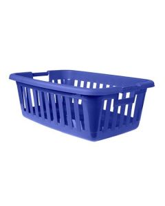 Panière à Linge Bleue 50L 640x440x240 mm - Tampel