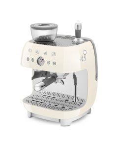 Machine à café combinée Expresso Années 50 crème