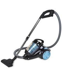 Aspirateur polycyclonique sans sac de 2,5L silencieux bleu noir