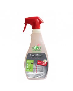 Détartrant sanitaires - SANIT'SOFT - Spray 750ml - SOFT ATTITUDE