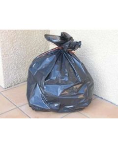 Sac 30L Noir 500x630 mm Colis de 20x25 - Jet'Sac Groupe Sphere