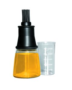 Pinceau silicone bouteille verre