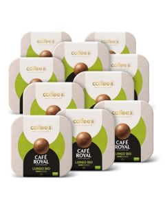 90 Coffee Balls boules de café lungo bio 100% compostable  - CoffeeB