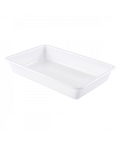 Bac plat  - Blanc 5 L Gilac