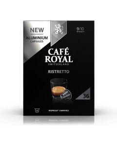 360 Capsules café ristretto compatibles Nespresso® usage domestique - Café Royal Pro