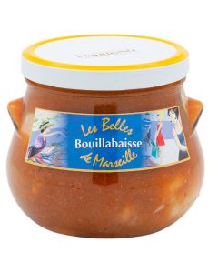 Bouillabaisse artisanale de Marseille, soupe de poisson traditionnelle - 780g