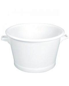 Baquet rond  - Blanc 75 L Gilac