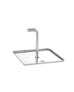 Nonnette et poussoir carré poussoir 80x80x(H)55mm - Hendi