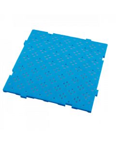 Caillebotis HACCP 500x500 épaisseur 22 mm  - Bleu