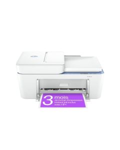 Imprimante tout-en-un HP Deskjet 4222e jet d'encre couleur avec copie et scan - 3 mois d'Instant Ink inclus avec HP+