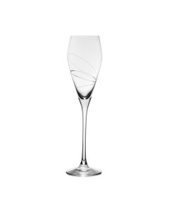 Flûte à Champagne Silhouette 22 cl en cristallin taillé (lot de 6)