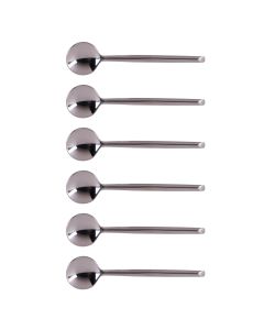 Coffret de 6 cuillères moka Elite 11 cm