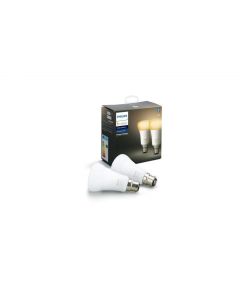 Pack de 2 ampoules Philips Hue White Ambiance - Bluetooth - B22 - 10W - 806 Lm