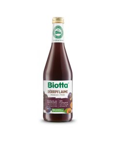 Jus Biotta® Pruneaux (Prunes et Figues) Bio 500 ml - Lot de 6 bouteilles