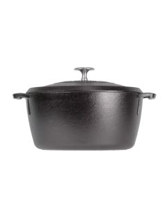 Cocotte en fonte 5,2L – Tous feux – Collection BlackLock – Made in USA | Lodge Cast Iron