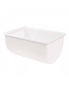Bac grand volume semi - Blanc 220 L Gilac