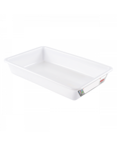 Bac plat HACCP  - Blanc 5 L Gilac