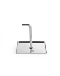 Nonnette et poussoir carré poussoir 63x63x(H)55mm - Hendi