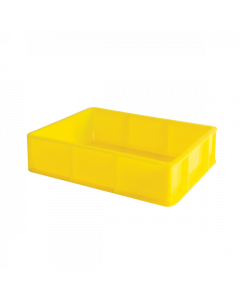 Demi bac à pâtons 400 x 300  - Jaune 9 L Gilac