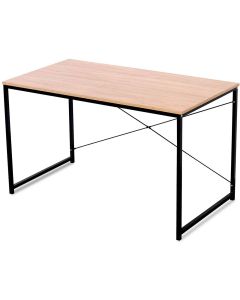 Table de bureau adulte classique au design 120 cm moderne naturel