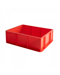 Demi bac à pâtons 400 x 300  - Rouge 12 L Gilac