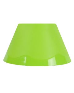 Abat jour Polycone plastique vert P22xD22xH12cm