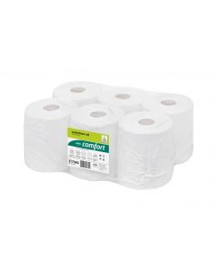 Papier hygiénique 2 plis blanc - COMFORT ECOLABEL 180m x 12 rouleaux - WEPA Professional