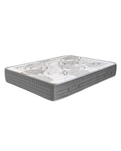Matelas 140x190 cm, BestPoket, 26cm, ressorts ensachés, mousse mémoire de forme, indépendance du couchage, face été/hiver