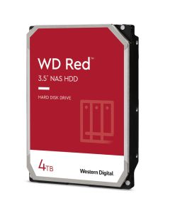 WD Red Plus, 3.5", 4TB Hard Disk Drive, SATA/600, 5400RPM, 128MB cache, NAS