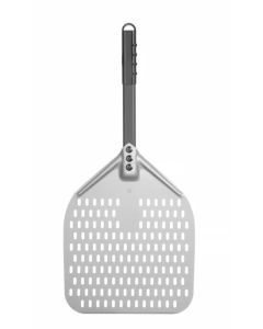 Pelle à pizza carrée perforée avec manche court 350x710mm - Hendi