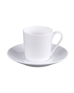 Ensemble thé Savoie en porcelaine blanche (lot de 2)