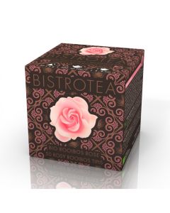 Infusion Bio de rooibos et rose boite de 50 tipis