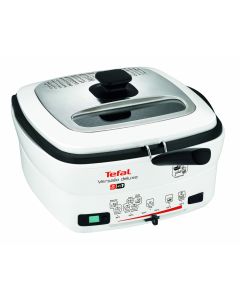 Friteuse électrique 2L de 1,3KG 1600W gris blanc noir