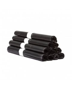 Lot de 100 sacs noirs pour conteneurs 120L en polyéthylène basse densité de 30µ microns - Delaisy Kargo