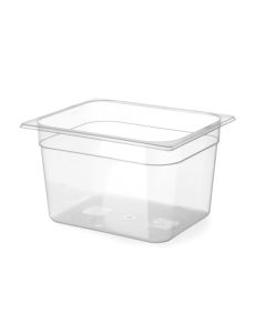 Bac Gastronorme Profi Line GN 1/2 12,5L Transparent 325x265x(H)200 mm - Hendi