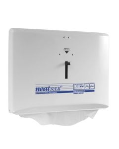 Distributeur de couvre siège WC Blanc laqué - Neat seat