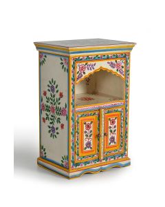 Meuble d'appoint en bois manguier multicolor