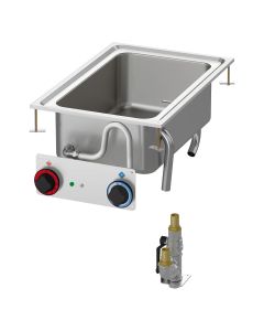 Bain marie drop-in électrique GN 1/1 - 150 BMD-64 EM - RM Gastro