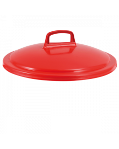 Couvercle avec poignée pour conteneur HACCP  - Rouge 50 L Gilac