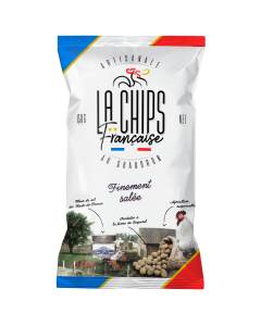 La Chips Française Finement salé 150 g - Lot de 20 paquets