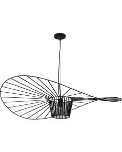 Lampe de Plafond - Lampe Suspendue Design Pamela - 100cm - Vertical Noir