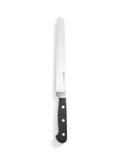Couteau à jambon/saumon Kitchen Line Noir (L)350 mm - Hendi