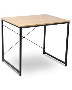 Grande table de bureau en chêne clair design de bureau